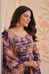 Lolita Premium Designer Gown With Dupatta