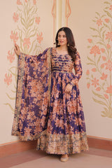 Lolita Premium Designer Gown With Dupatta