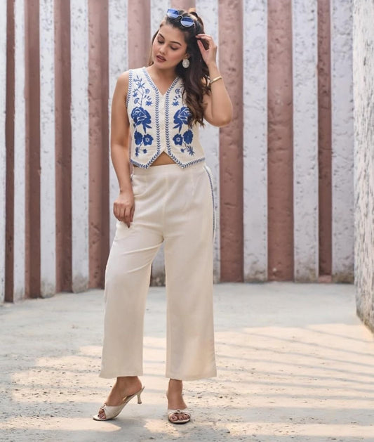 Elegance Co-ord Set With Western Charm